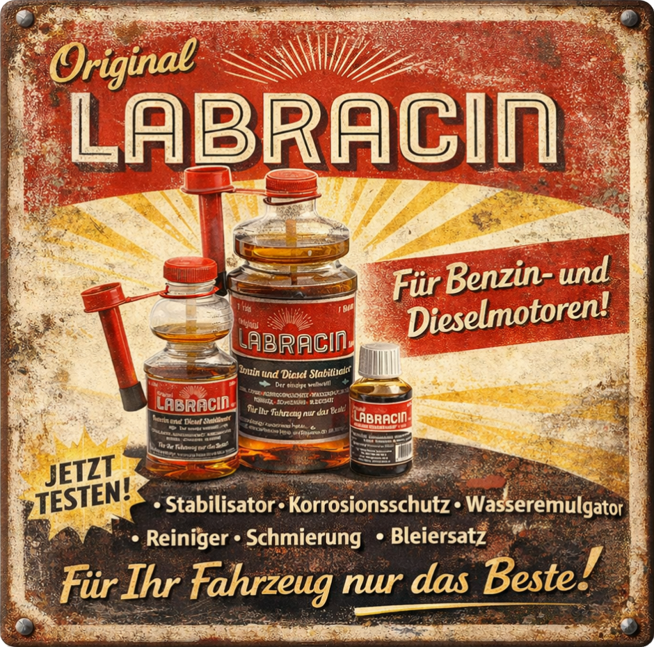LABRACIN – Benzin- und Dieselstabilisator